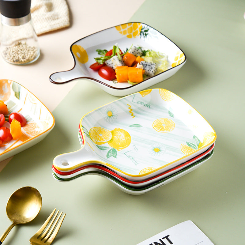 Fruitful Bounty: Serving Plates Set