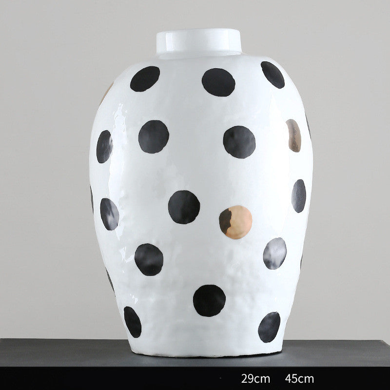 Polka Dot Perfection: Spotty Vase