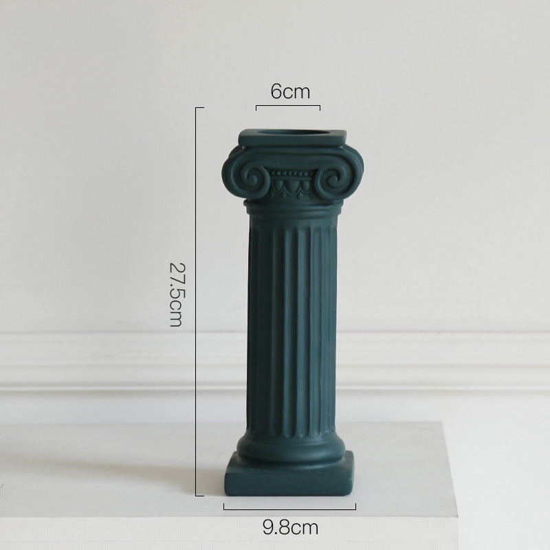 Ancient Greek Column Candle Holder
