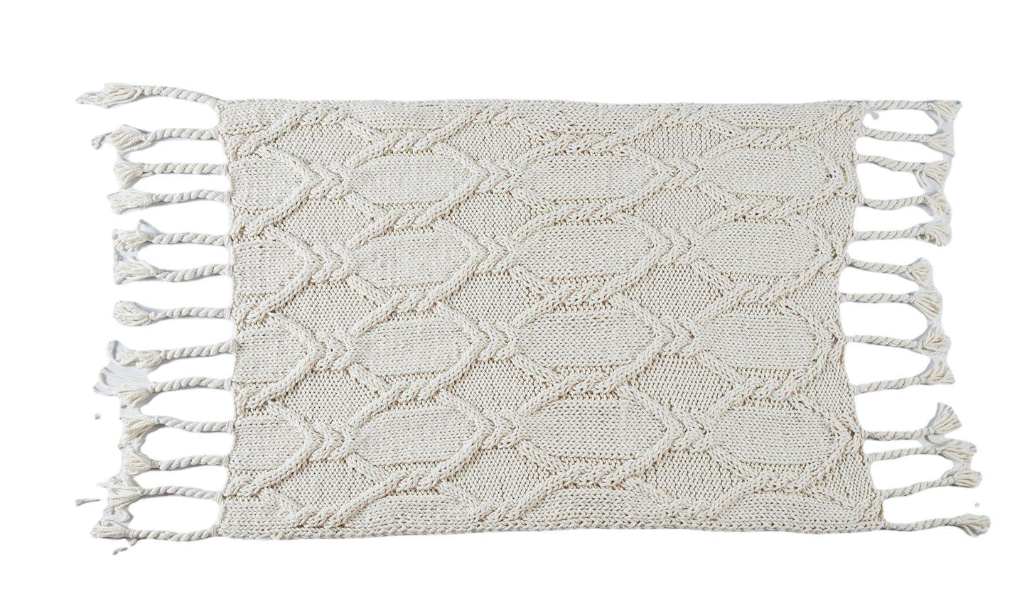 Knitted Throw Blanket