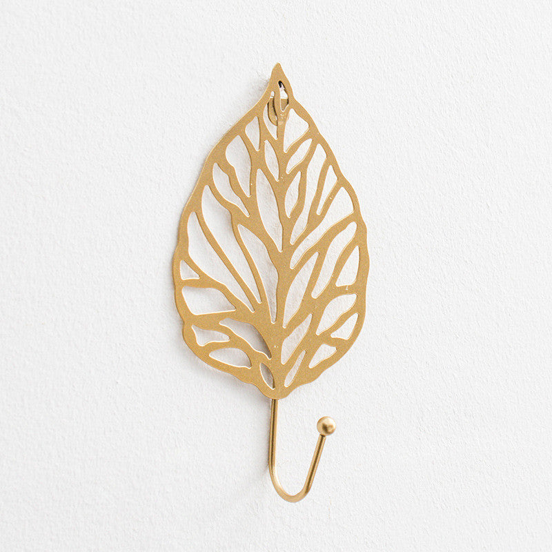 Golden Gleam Retro Wall Hooks