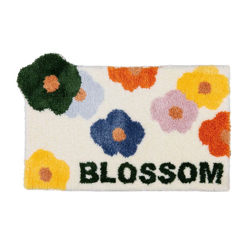 Whimsy Splash: Playful Bathroom Mat