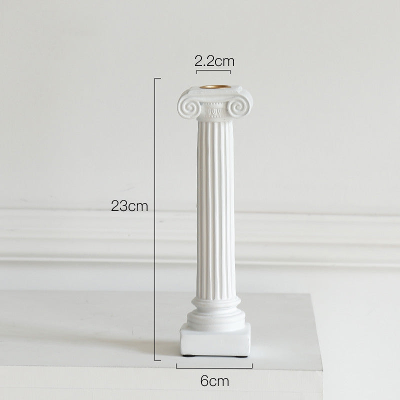 Ancient Greek Column Candle Holder