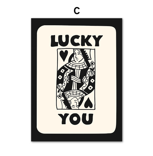 Feeling Lucky: Playing Card Wall Art