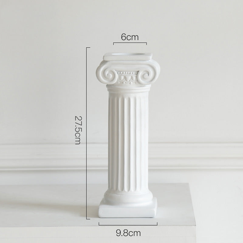 Ancient Greek Column Candle Holder