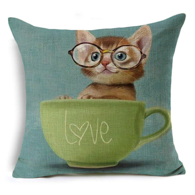 Funny Cat Cushion Cases