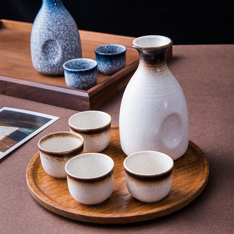 Sakura Sip: Japanese Style Ceramic Sake Jug