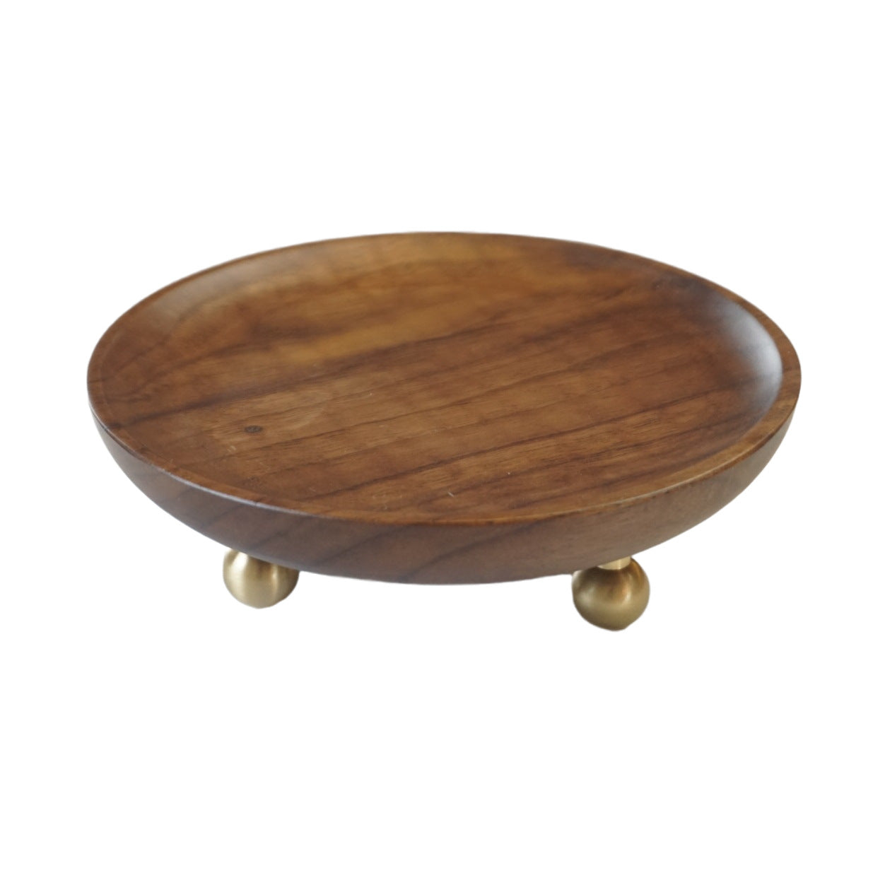 Nature's Charm: Wooden Jewellery Dish