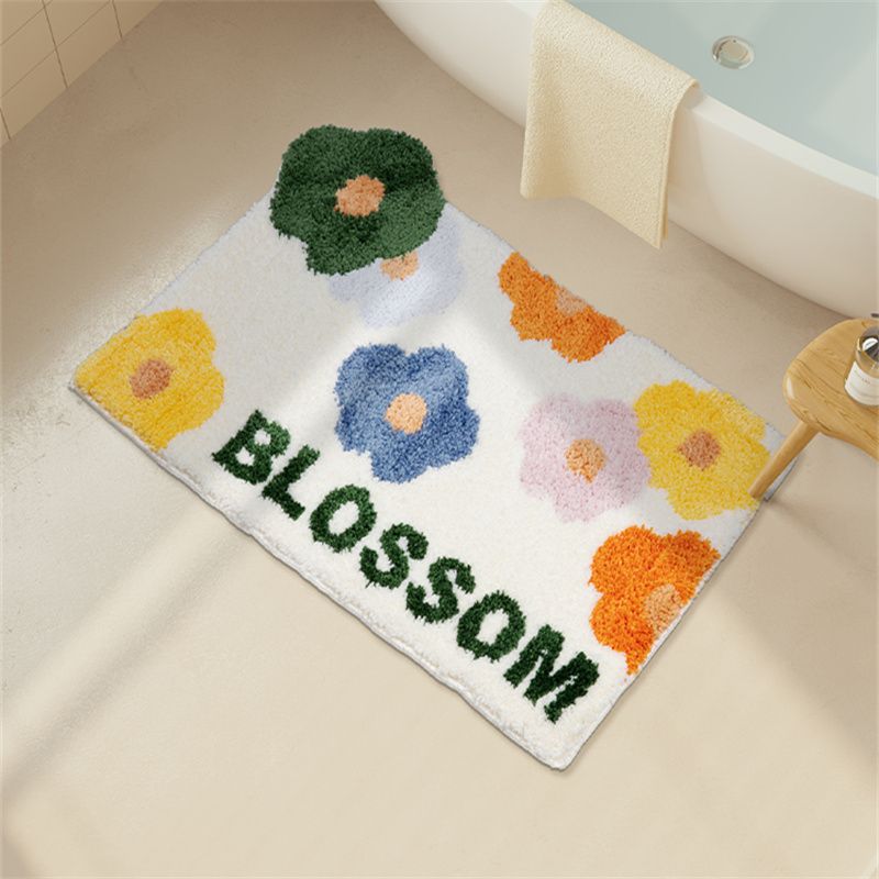 Whimsy Splash: Playful Bathroom Mat