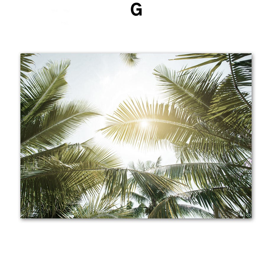 Wildwood Whispers: Jungle and Trees Canvas Wall Art