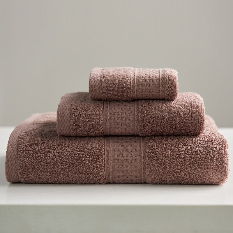 Pure Square Minimalist Cotton Towel Set