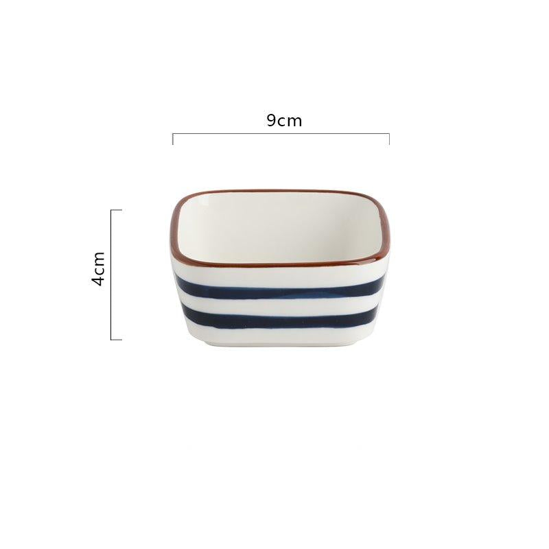 Ceramic Snack Plate Dipping Sauce Dish