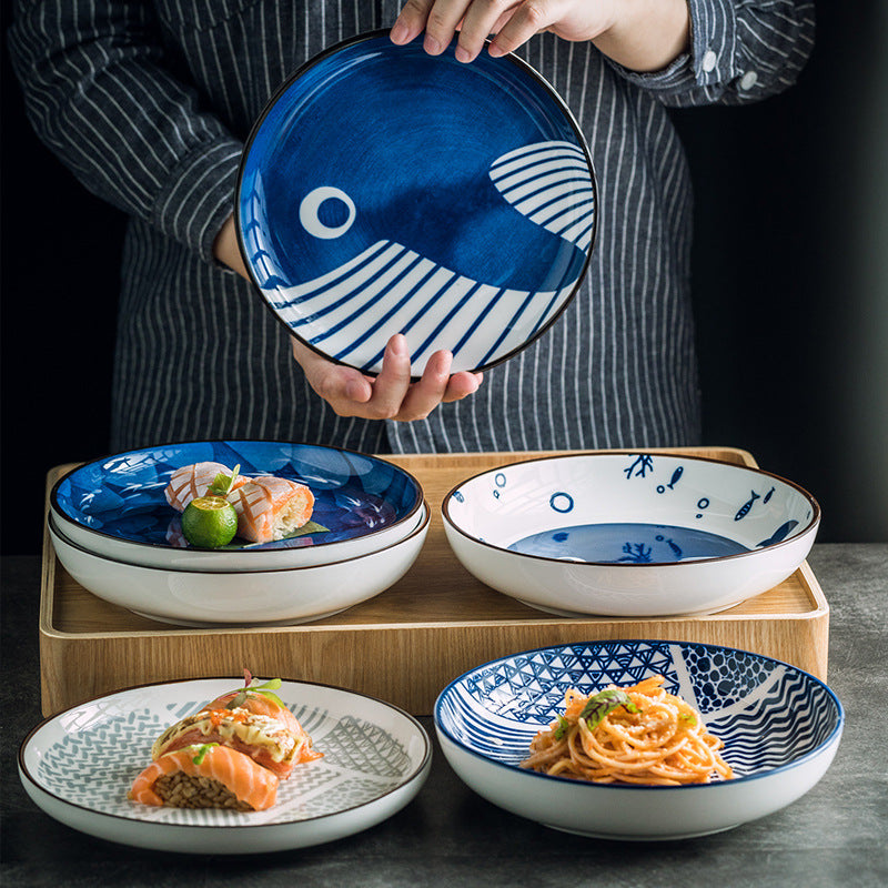 Bluewave Porcelain: Coastal Collection Tableware