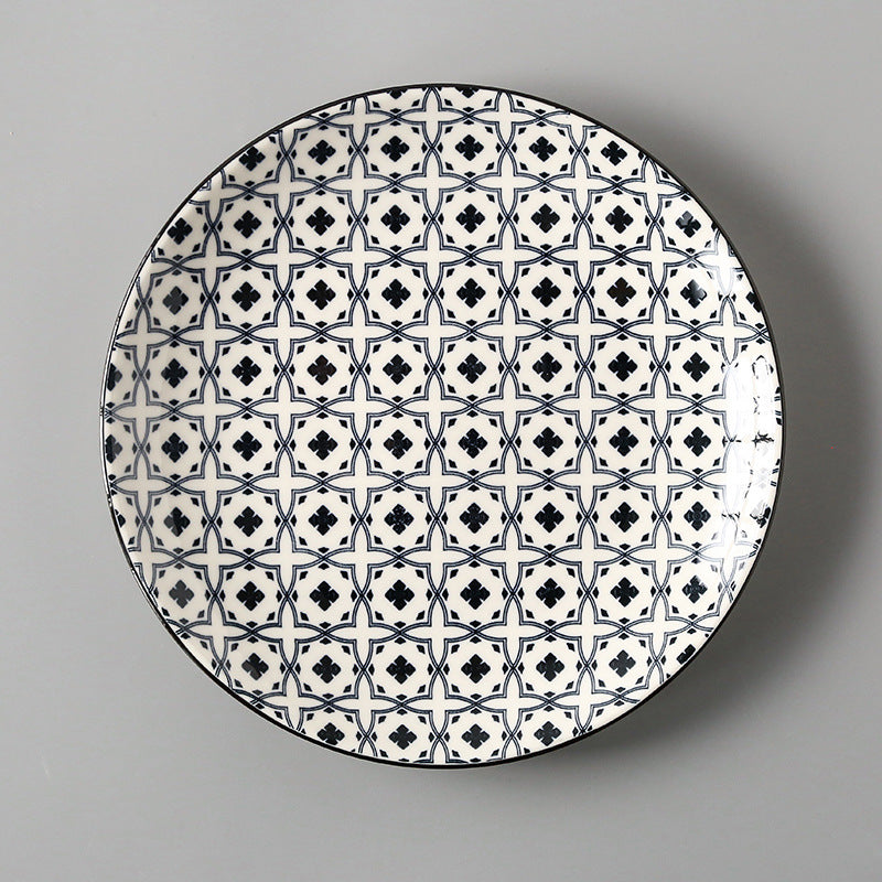 Artisan Impressions: Patterned Ceramic Plates