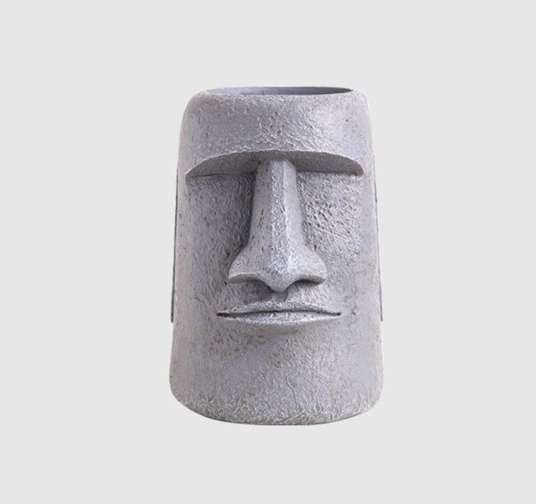 Stone Statue Flower Pot