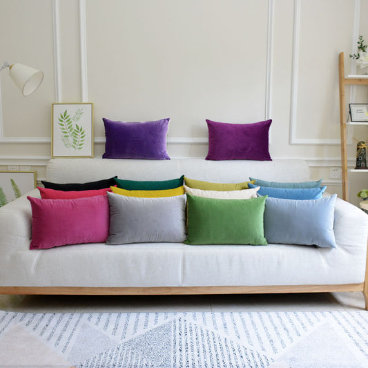 Chroma Velvet: Luxurious Colourful Sofa Cushions