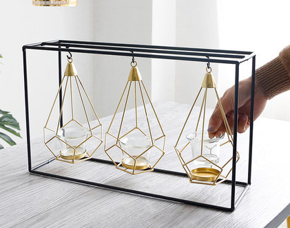 Glowing Elegance: Hanging Tealight Holders