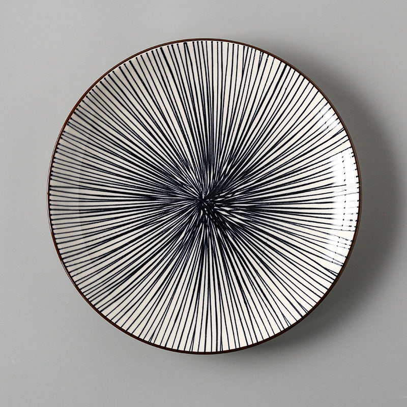 Artisan Impressions: Patterned Ceramic Plates