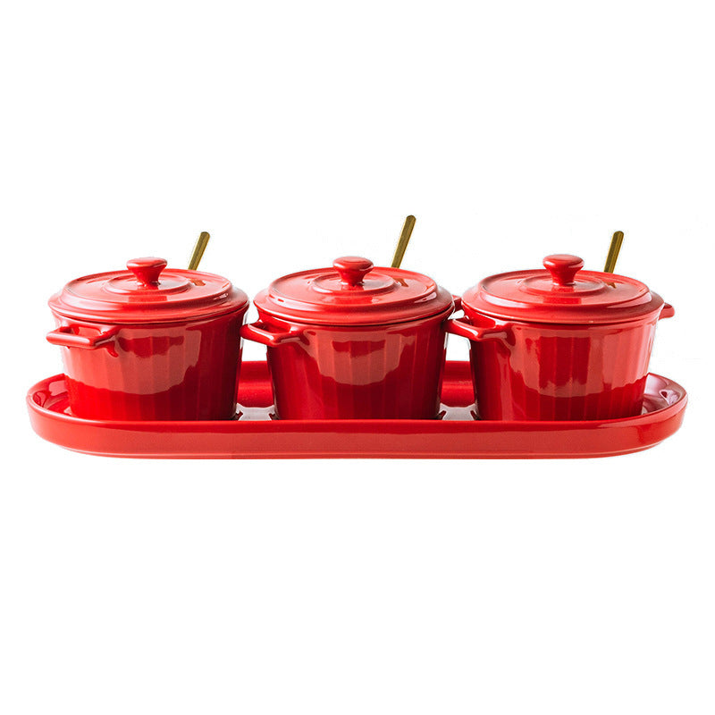 Vibrant Spice Ceramic Bowl Set