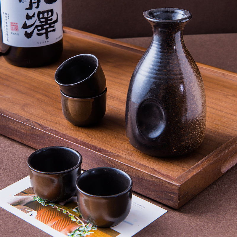 Sakura Sip: Japanese Style Ceramic Sake Jug