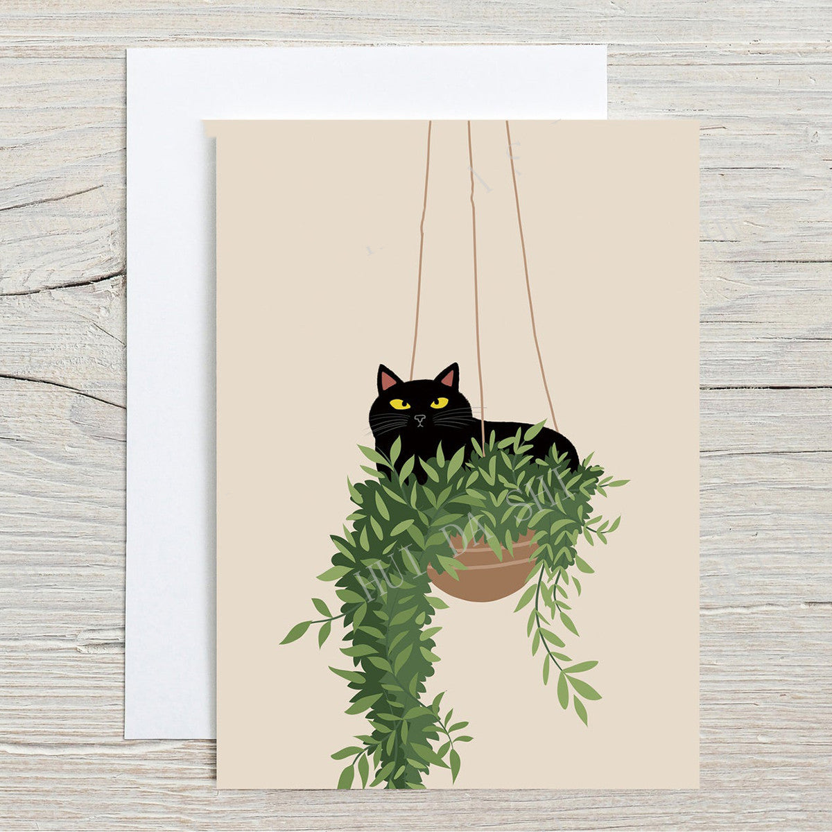 Whisker Whimsy: Framed Cat and Plant Wall Art