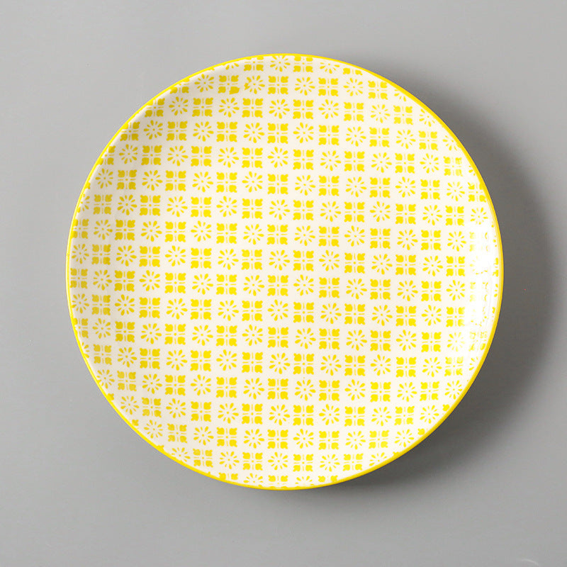 Artisan Impressions: Patterned Ceramic Plates