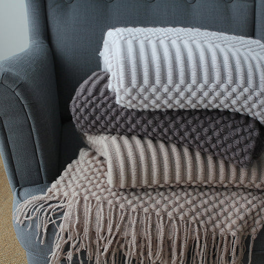 Tranquil Knit Throw Blanket