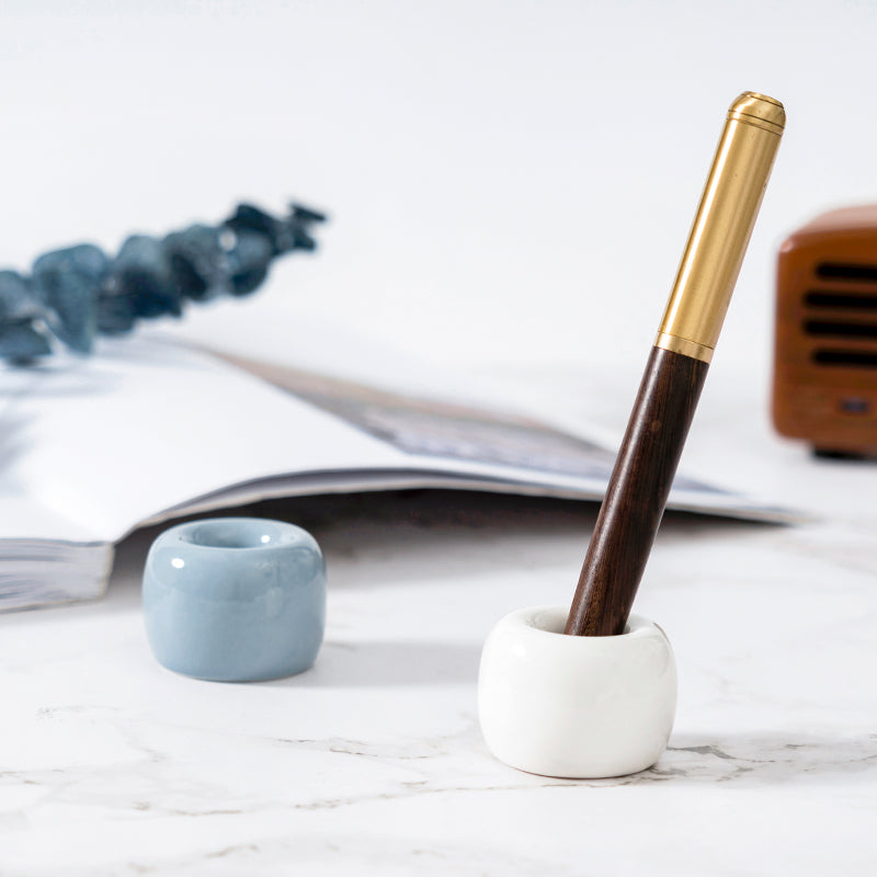 Ceramic Oasis: Toothbrush Holder