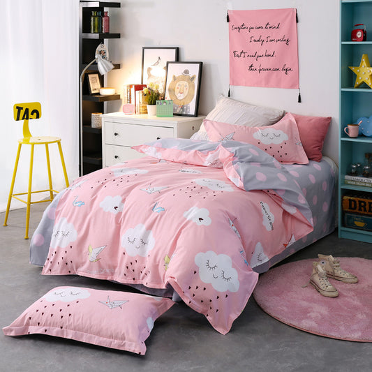 Rainbow Dreams Fun Colourful Children's Bedding Set"