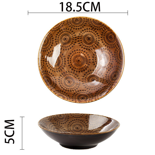 Charming Chapeau: Creative Ceramic Deep Dish Bowl