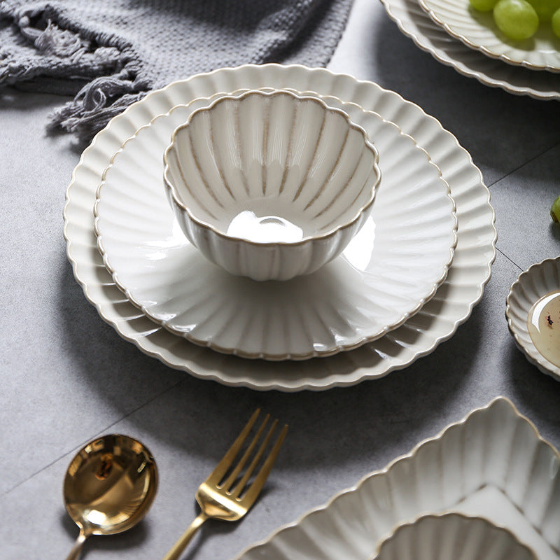 Lace Glaze Ceramic Tableware