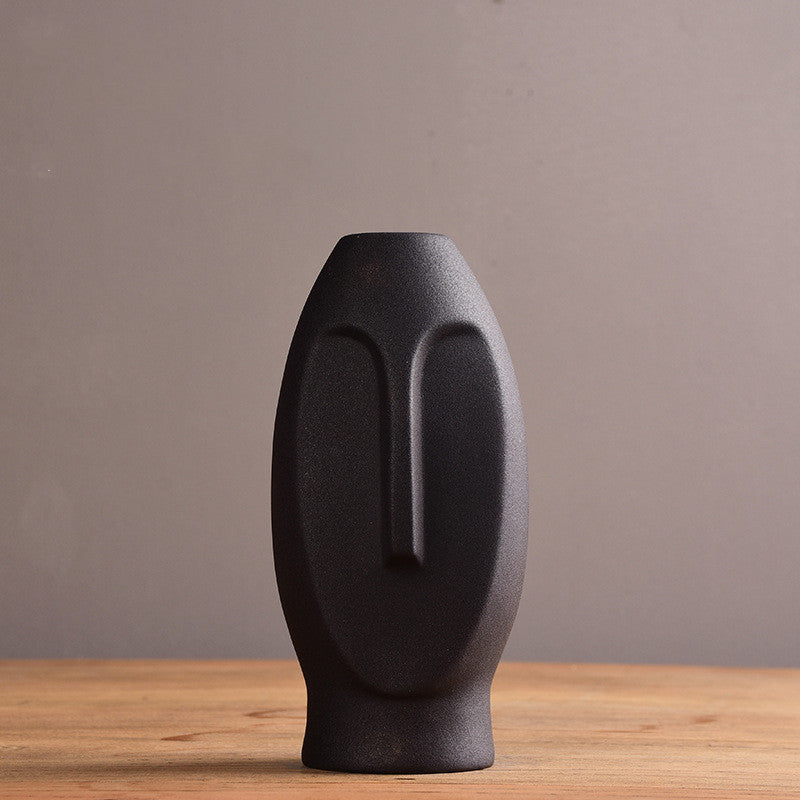 Visage Vase Face-Shaped Vase