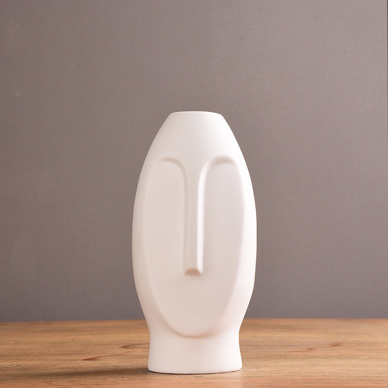 Visage Vase Face-Shaped Vase