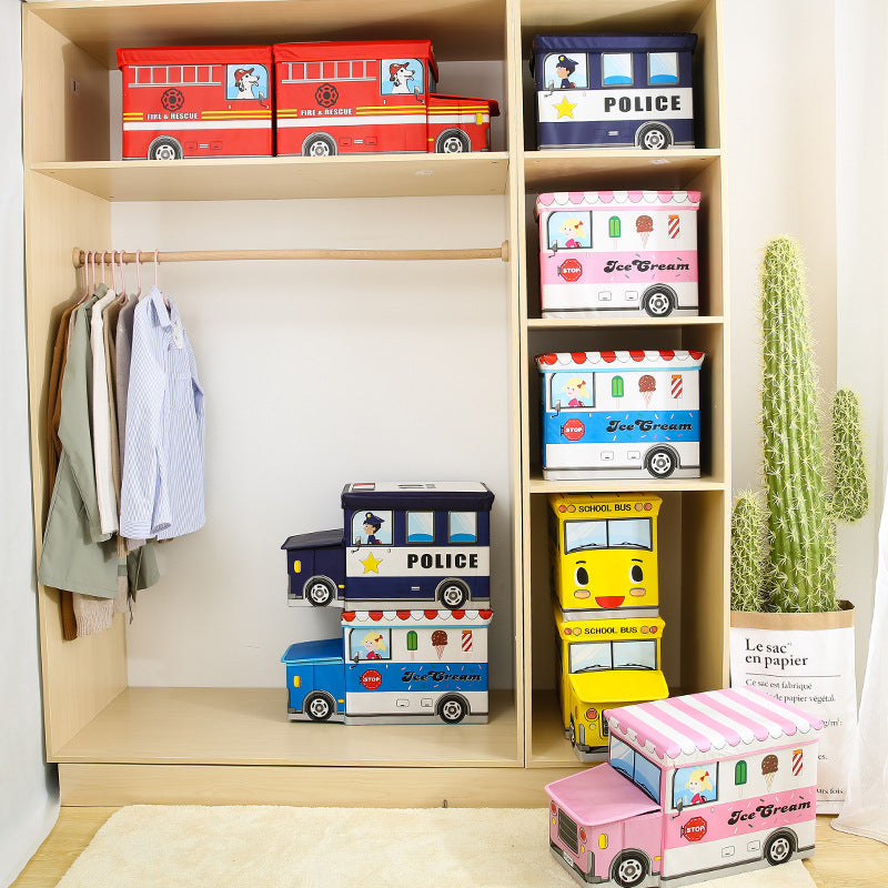 Playful Theme Toy Storage Boxes