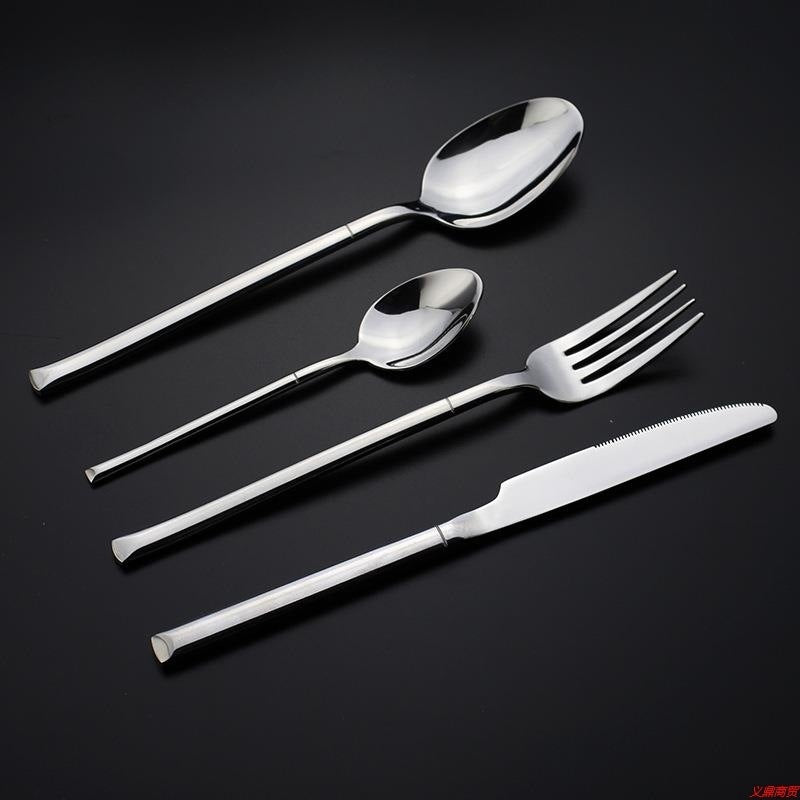 Modern Square: Stainless Steel Steak Cutlery Set