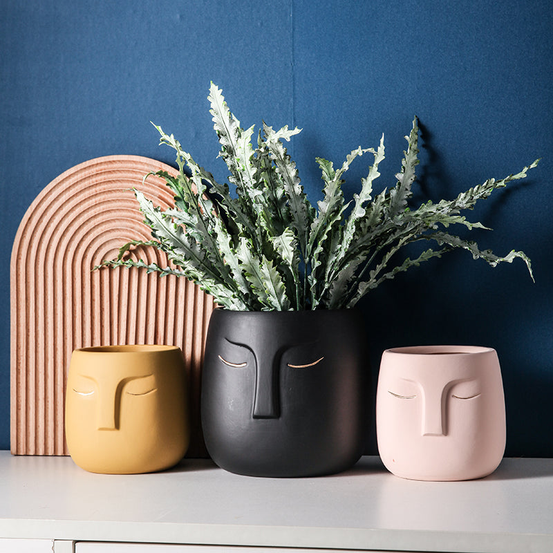 Expressive Planters: Ceramic Pots