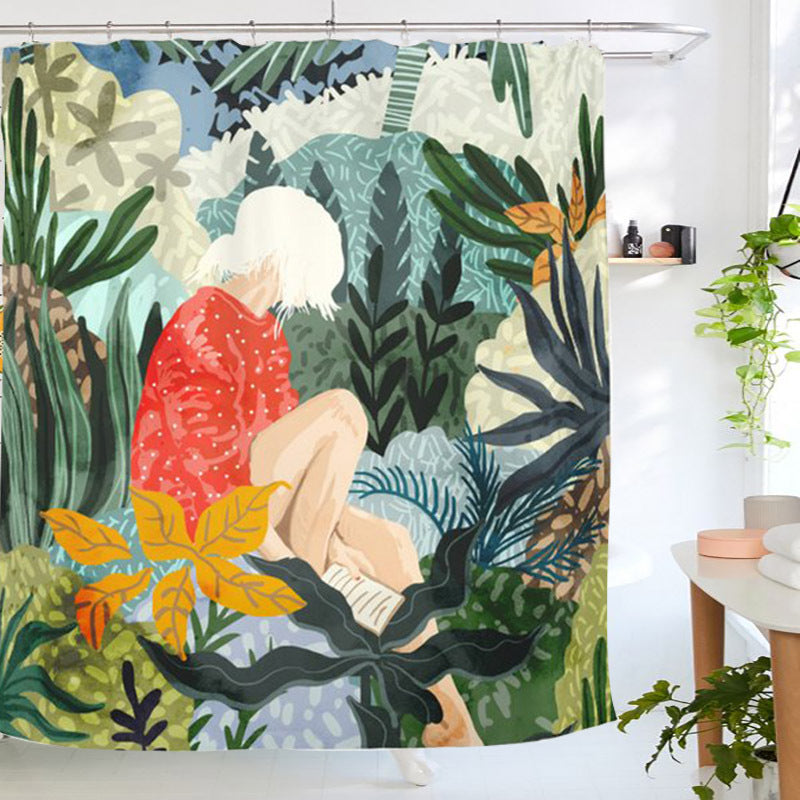 Vivid Splash Shower Curtains