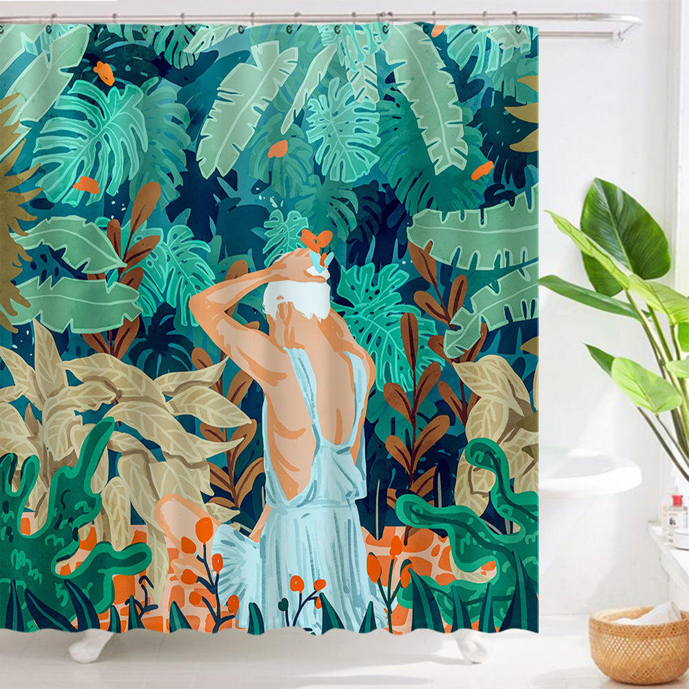 Vivid Splash Shower Curtains