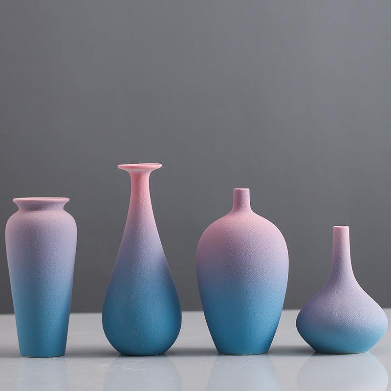 Dream Glaze Pastel Gradient Vase