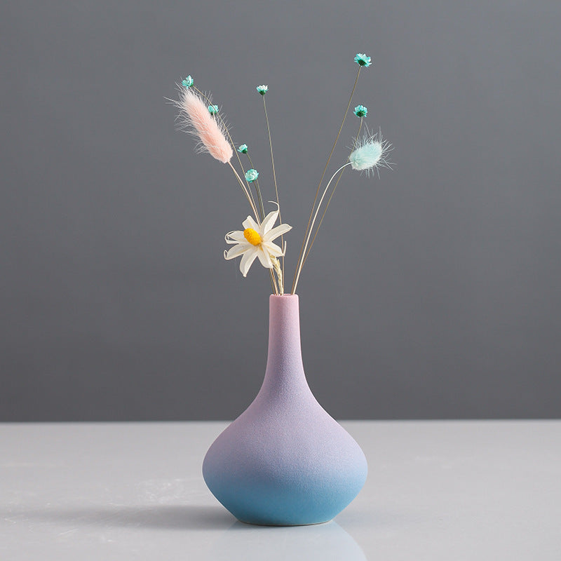 Dream Glaze Pastel Gradient Vase