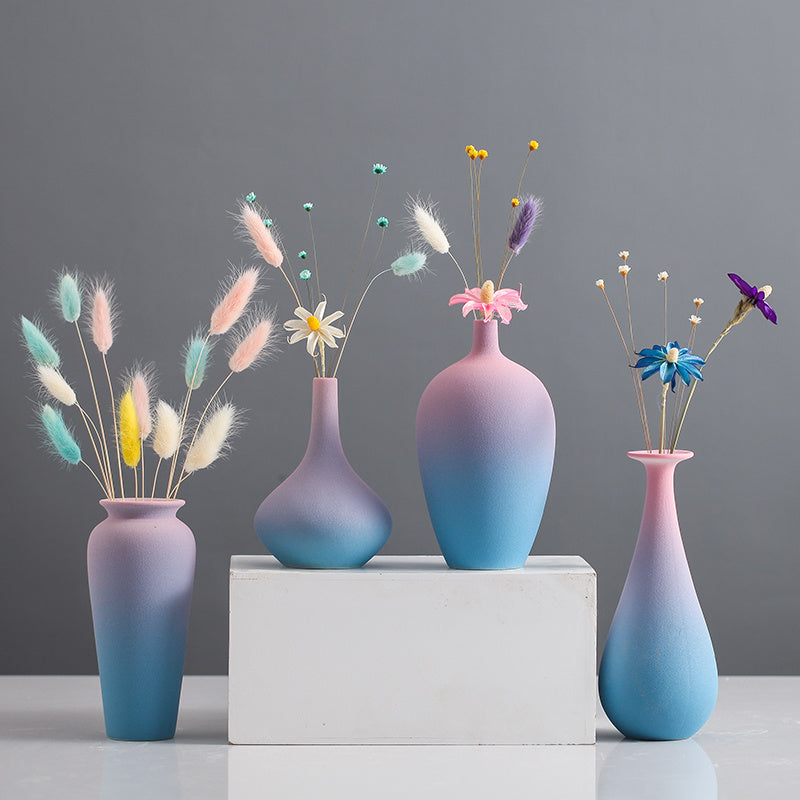 Dream Glaze Pastel Gradient Vase