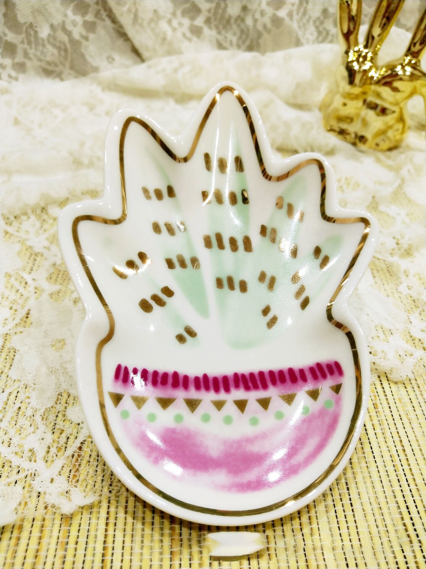 Charming Trinket Treasures Ceramic Dishes