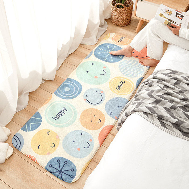 Rainbow Dreams: Cute Cartoon Children's Rug