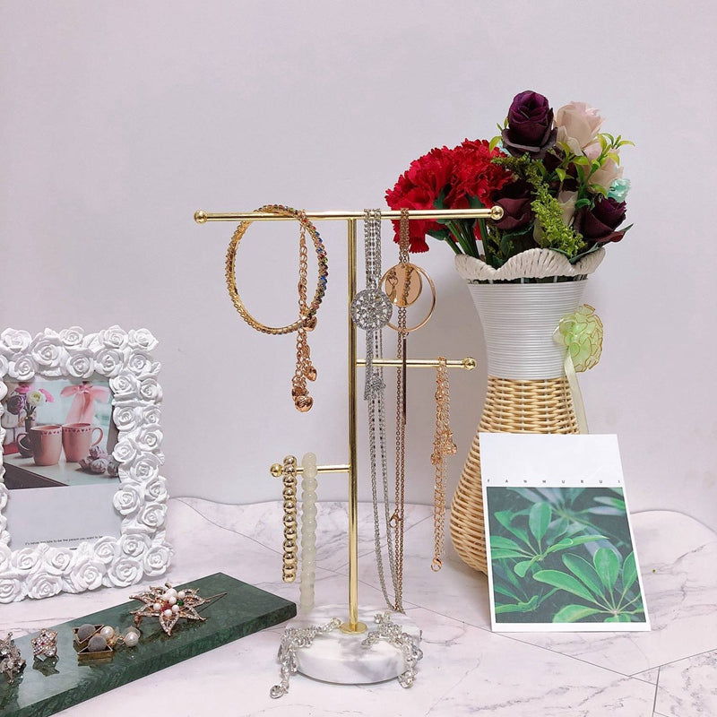 Marble Mirage Jewellery Stand