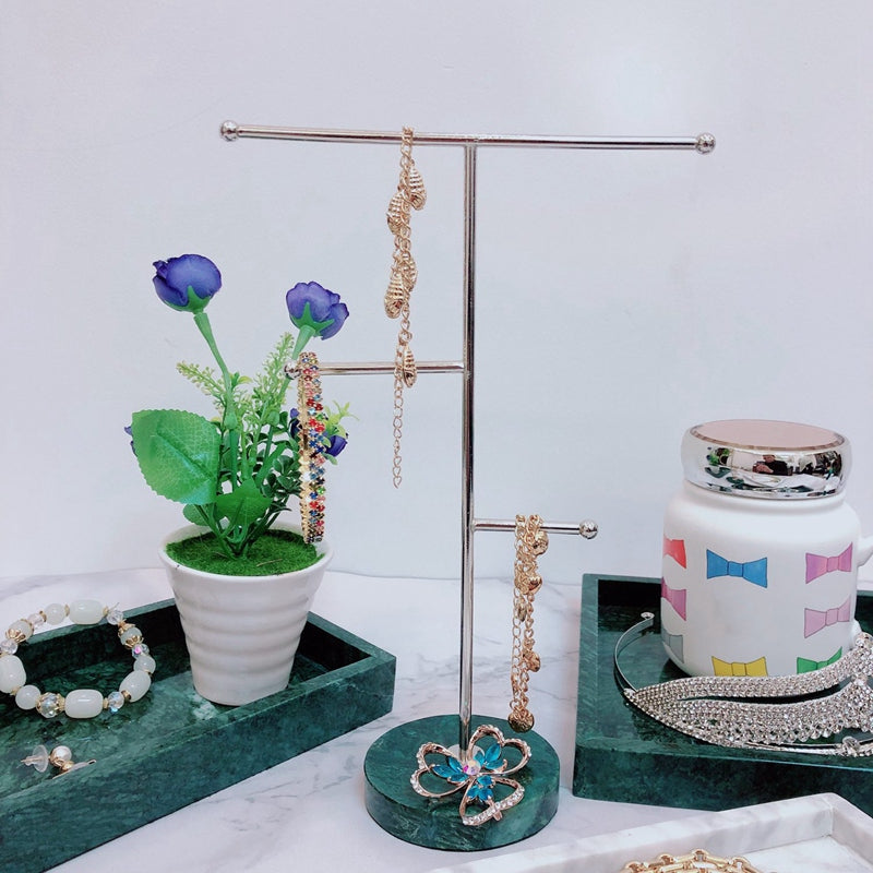 Marble Mirage Jewellery Stand