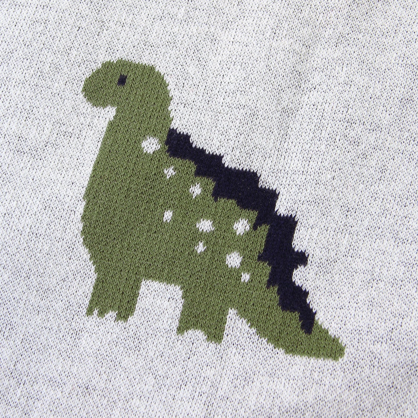 Dinosaur Knitted Baby Blanket