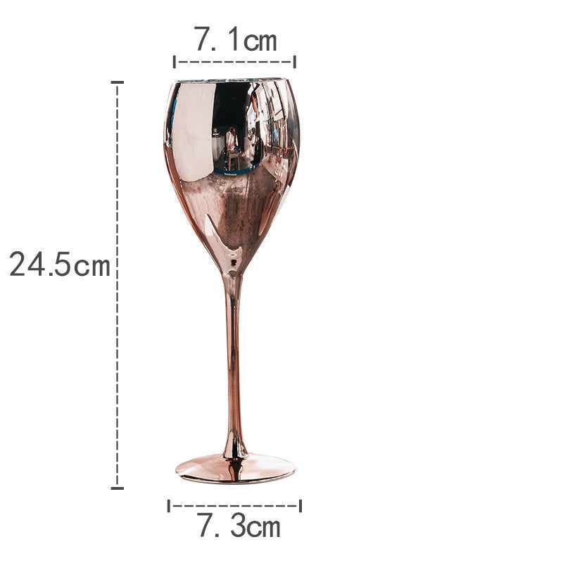 Opulent Electra Crystal Wine Glass