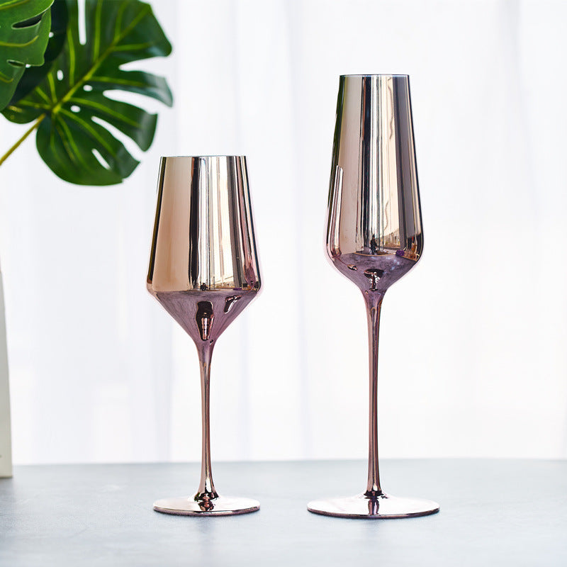 Opulent Electra Crystal Wine Glass