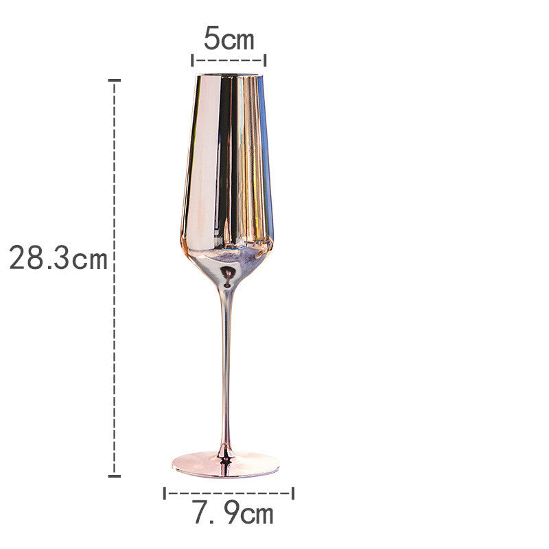 Opulent Electra Crystal Wine Glass