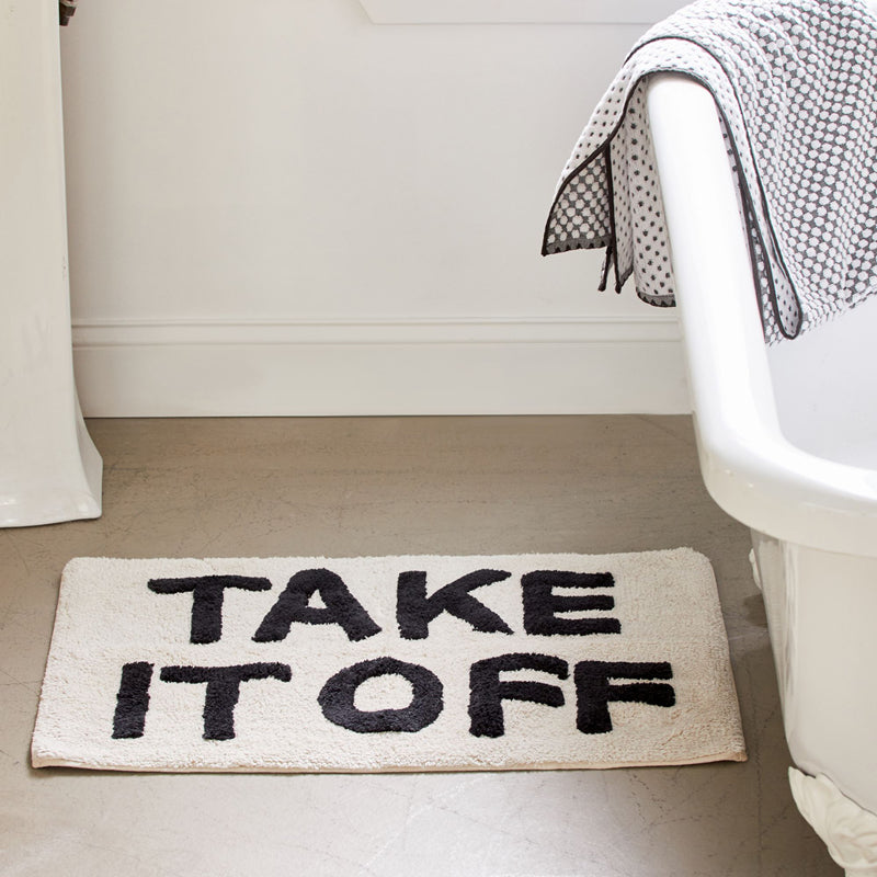 Playful Splash: Fun Bathroom Mat